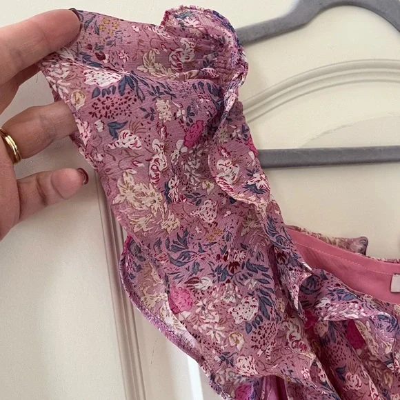 NWT Lush Brand Orchid Pink Floral Dress Women’s Size Medium - Picture 8 of 16